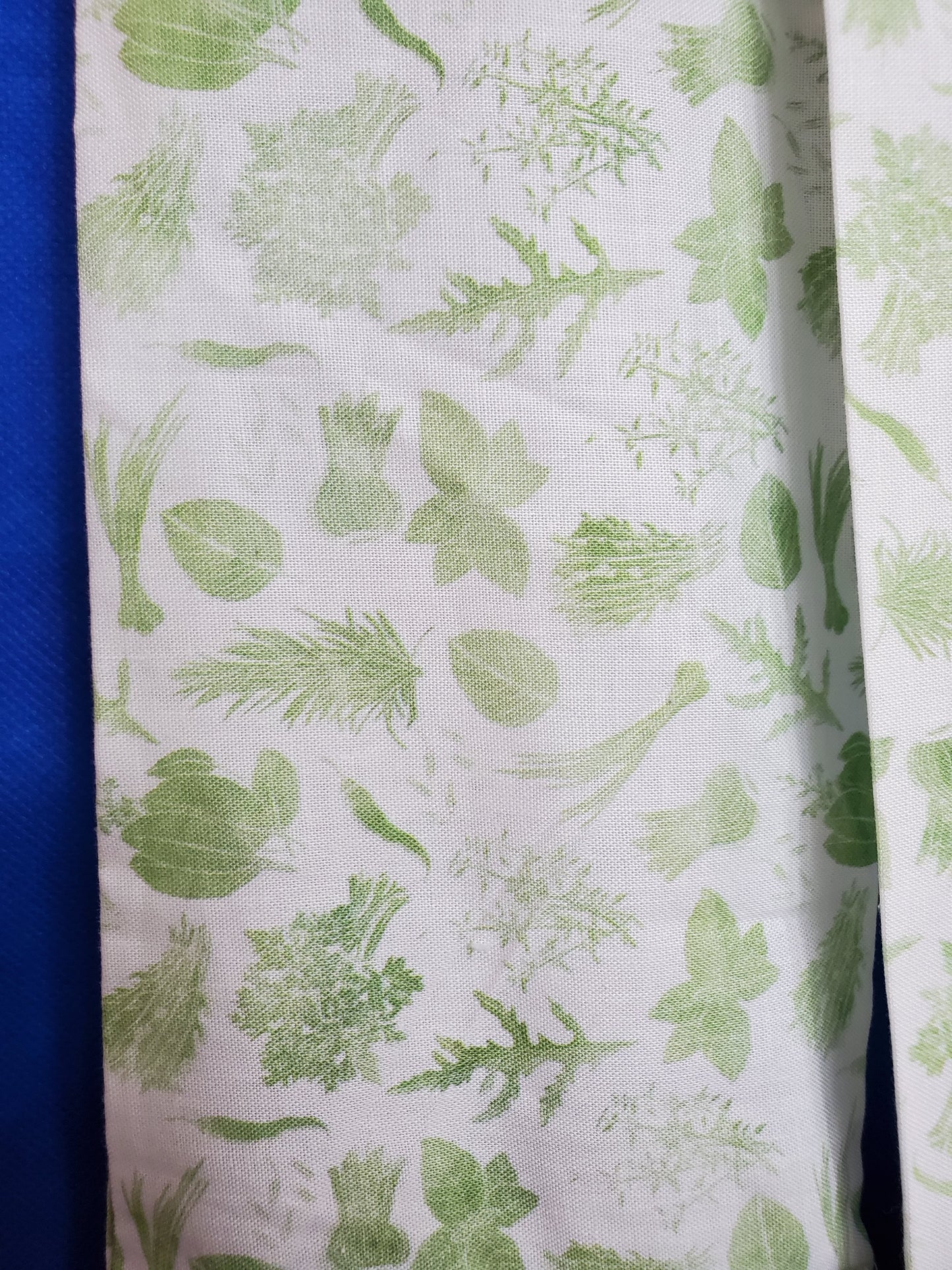 Kitchen Scarf / Kitchen Towel / Kitchen Boa / Herbs-checkered towel
