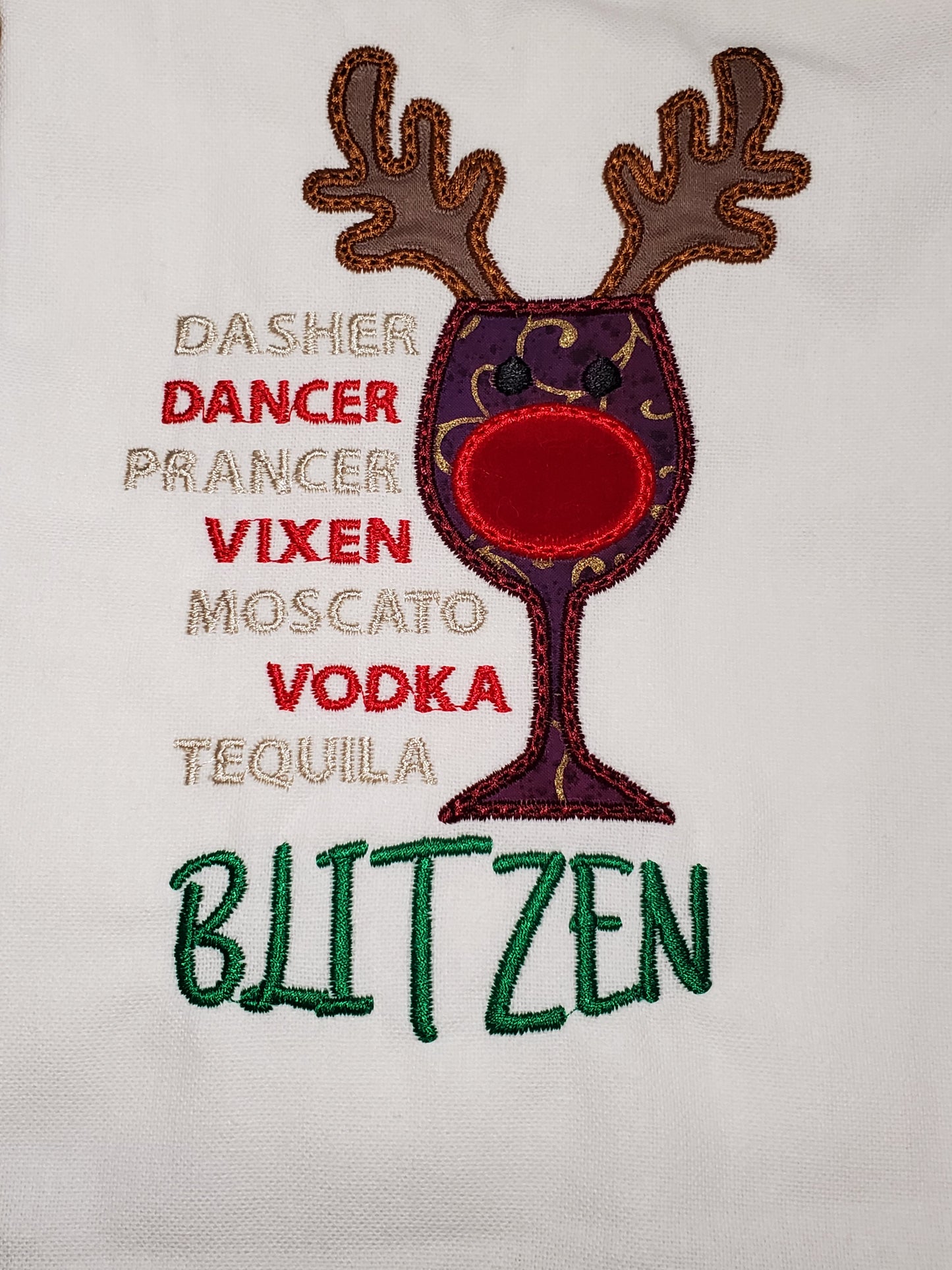 Kitchen Towel - Holiday Drinks
