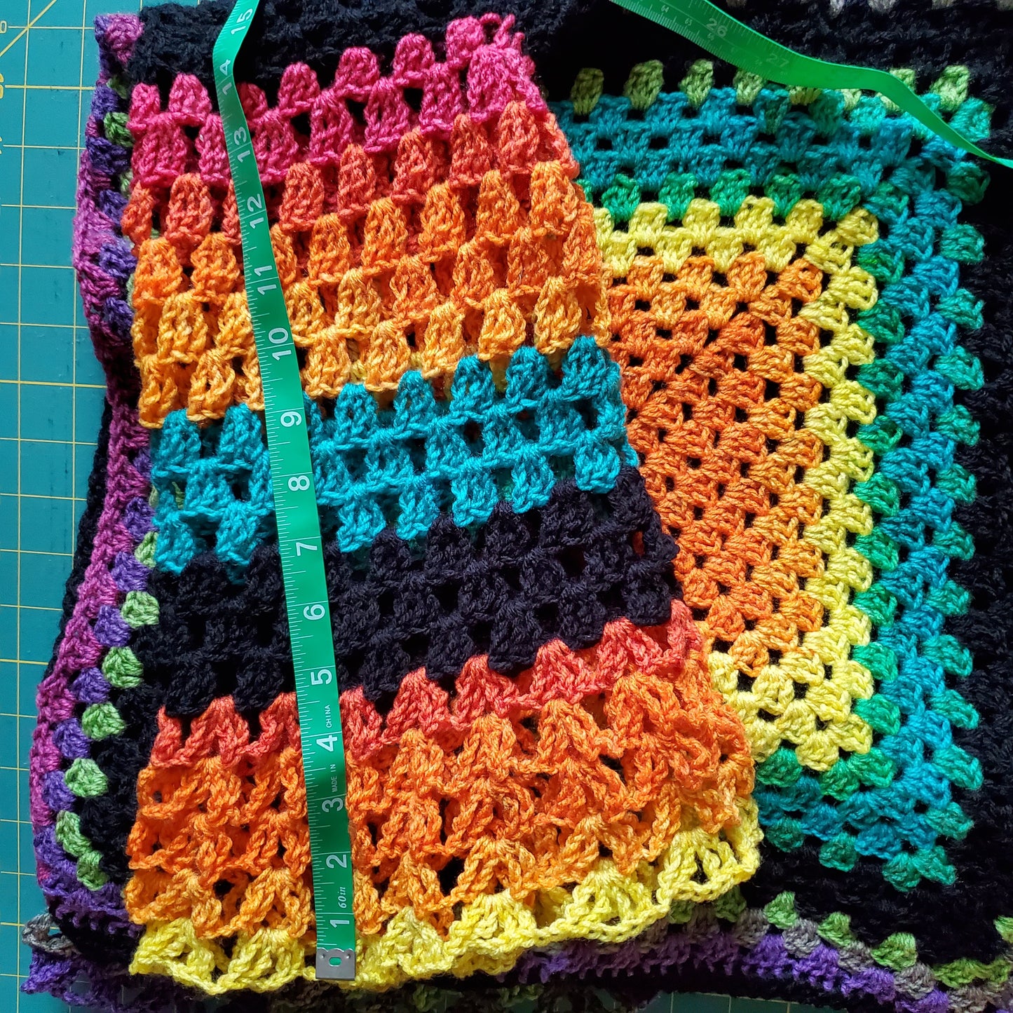 Granny Square Top, Crocheted Top