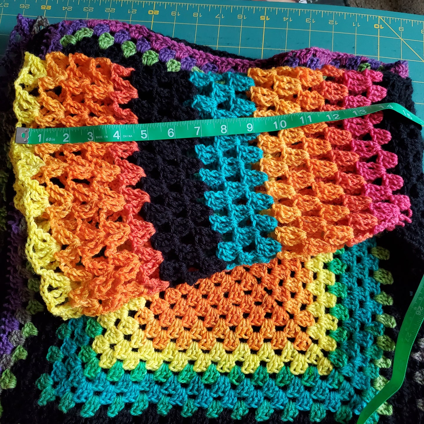 Granny Square Top, Crocheted Top