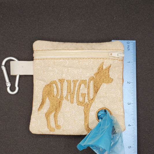 Dingo Dog Poo bag holder / Wild Dog